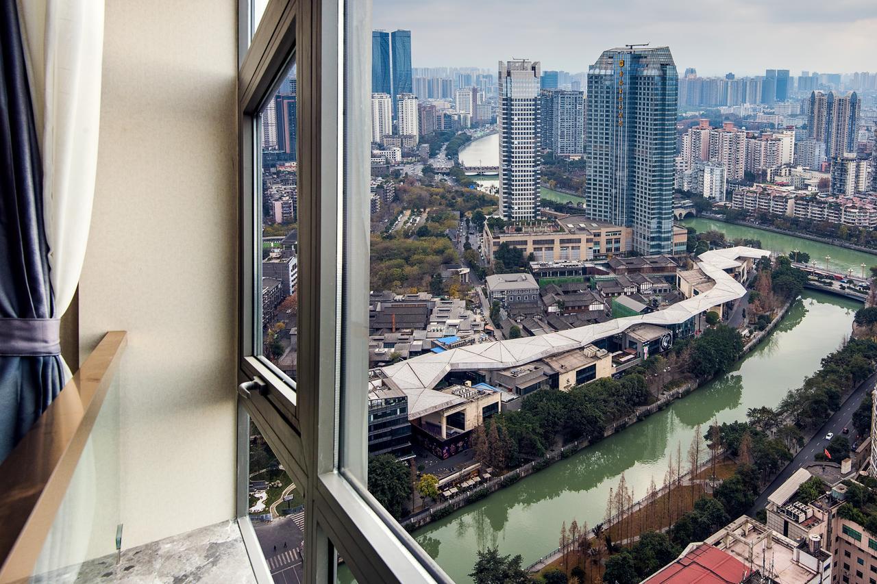 Chengdu Cloud Service Apartment Chunxi Taikoo Branch 외부 사진